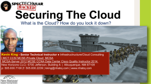 Securing The Cloud