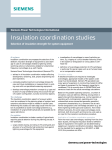 Insulation coordination studies