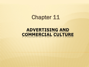 Chapter 11: Advertising and Commercial