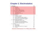 Chapter 2. Electrostatics