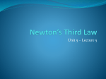 Newton's Third Law - Fulton County Schools