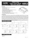 1200v/150a three phase bridge pem with brake