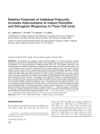 Relative Potencies of Individual Polycyclic Aromatic Hydrocarbons to Induce Dioxinlike