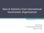 Data & Statistics from International Government