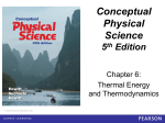 Conceptual Physical Science 5e — Chapter 6