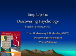 Step Up To: Psychology