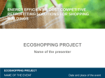 Presentation - EcoShopping