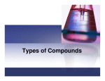 Types of Compounds