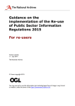 Guidance on the implementation of the Re-use of Public Sector Information Regulations 2015