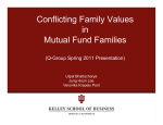 Conflicting Family Values in Mutual Fund Families (Q-Group Spring 2011 Presentation)