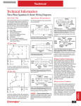 Chromalox Three Phase Equations and Heater Wiring Diagrams