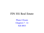 FIN 331 Real Estate