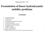 2. Formulation of linear hydrodynamic stability problems.ppt