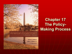 Chapter 1 The Study of American Government