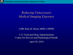 Reducing Unnecessary Medical Imaging Exposure