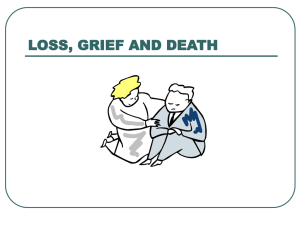 Loss,Grief, Dying
