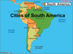 Cities of South America