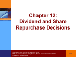 Dividend Policy - McGraw Hill Higher Education