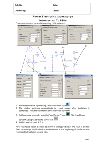 Power Electronics Laboratory-1 Introduction To