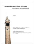 Nanoscale Bulk MOSFET Design and Process Technology for