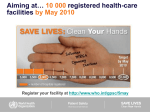 Aiming at… registered health-care facilities 10 000