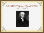 CONSTITUTIONAL FRAMEWORK