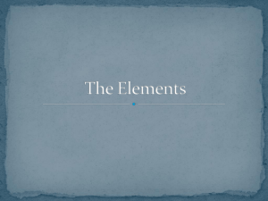 2The Elements