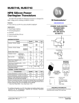 MJE5740 - NPN Silicon Power Darlington