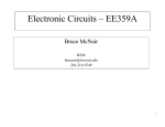 Electronic Circuits – EE359A