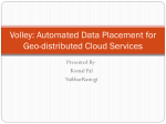Volley: Automated Data Placement for Geo