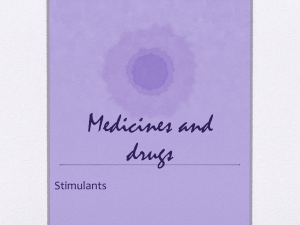 Medicines stimulants