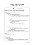 Template for Curriculum Unit Understanding by Design  Stage 1 – Desired Results