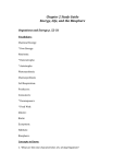 Chapter 2 Study Guide Energy, Life, and the Biosphere