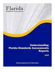 Understanding FSA Reports - Florida Department of Education