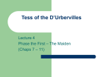 Tess of the D`Urbervilles