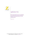 Application Note Recommended Circuits and PCB Layout