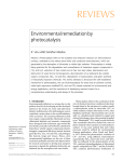 REVIEWS Environmental remediation by photocatalysis R. Vinu AND Giridhar Madras