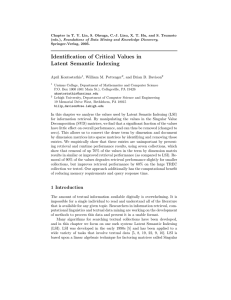 Chapter in T. Y. Lin, S. Ohsuga, C.-J. Liau, X.... (eds.), Foundations of Data Mining and Knowledge Discovery,