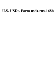 U.S. USDA Form usda-rus-168b