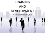 International training and development