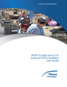 iPORT CL-U3 External Frame Grabber User Guide