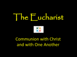 Communion with Christ and with One Another
