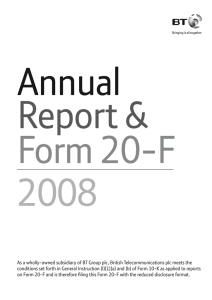 Annual  Report &amp; Form 20-F