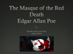 The Masque of the Red Death Edgar Allan Poe