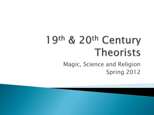 19th & 20th Century Theorists