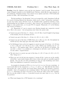 CSE596, Fall 2015 Problem Set 1 Due Wed. Sept. 16