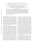 Mechanical Weyl Modes in Topological Maxwell Lattices