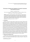 Performance Evaluation and Comparison of Facsimile Transmission
