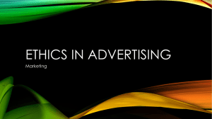 Ethics in Advertising