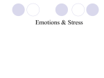 Emotions &amp; Stress